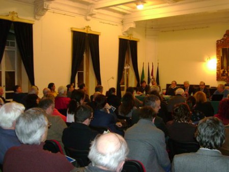 Uma sala bastante cheia e uma plateia bastante participativa!